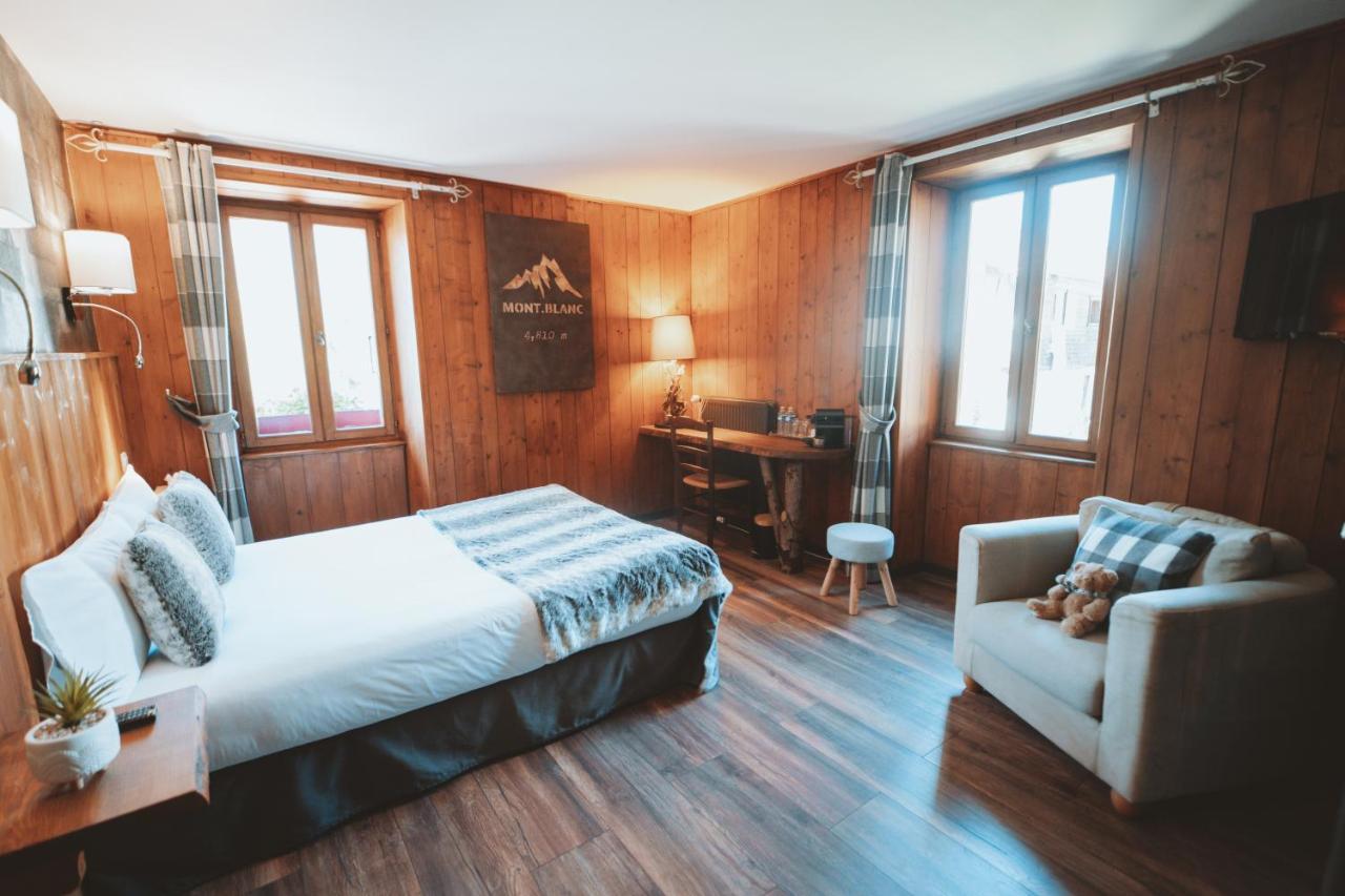 Auberge Des Gorges Servoz Eksteriør billede