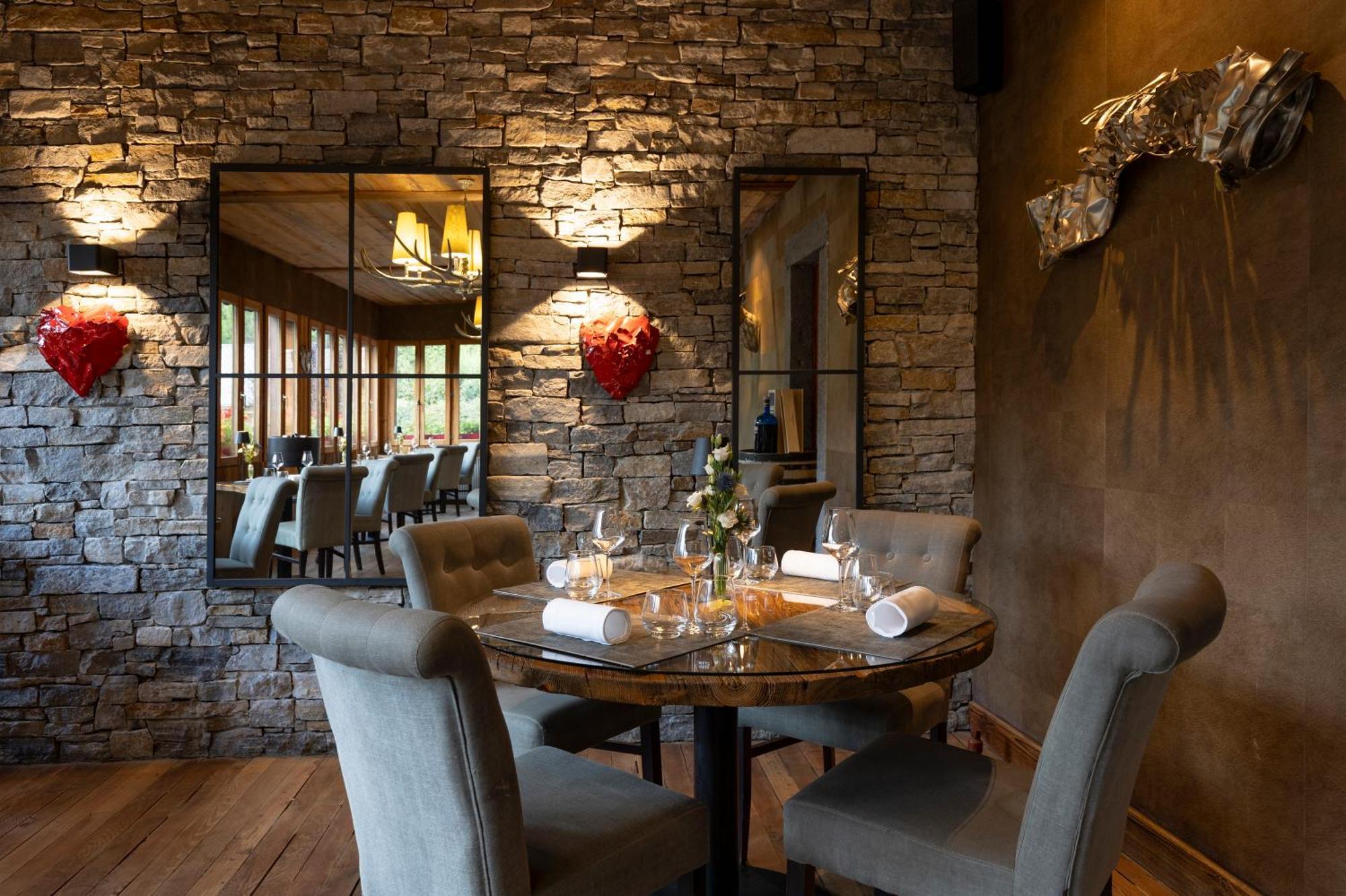 Auberge Des Gorges Servoz Eksteriør billede
