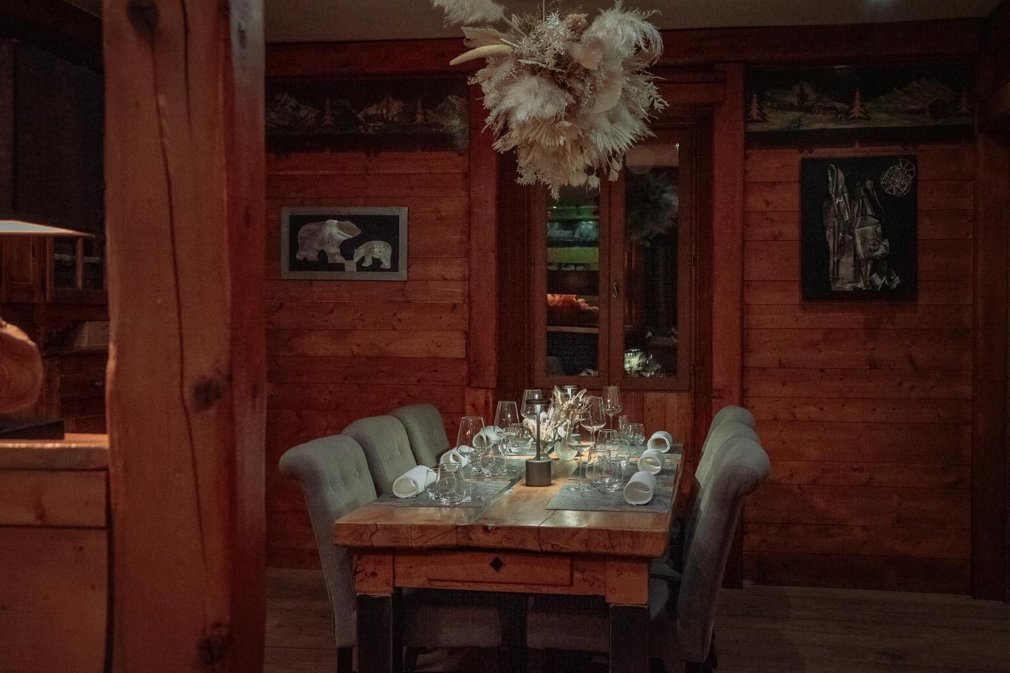 Auberge Des Gorges Servoz Eksteriør billede
