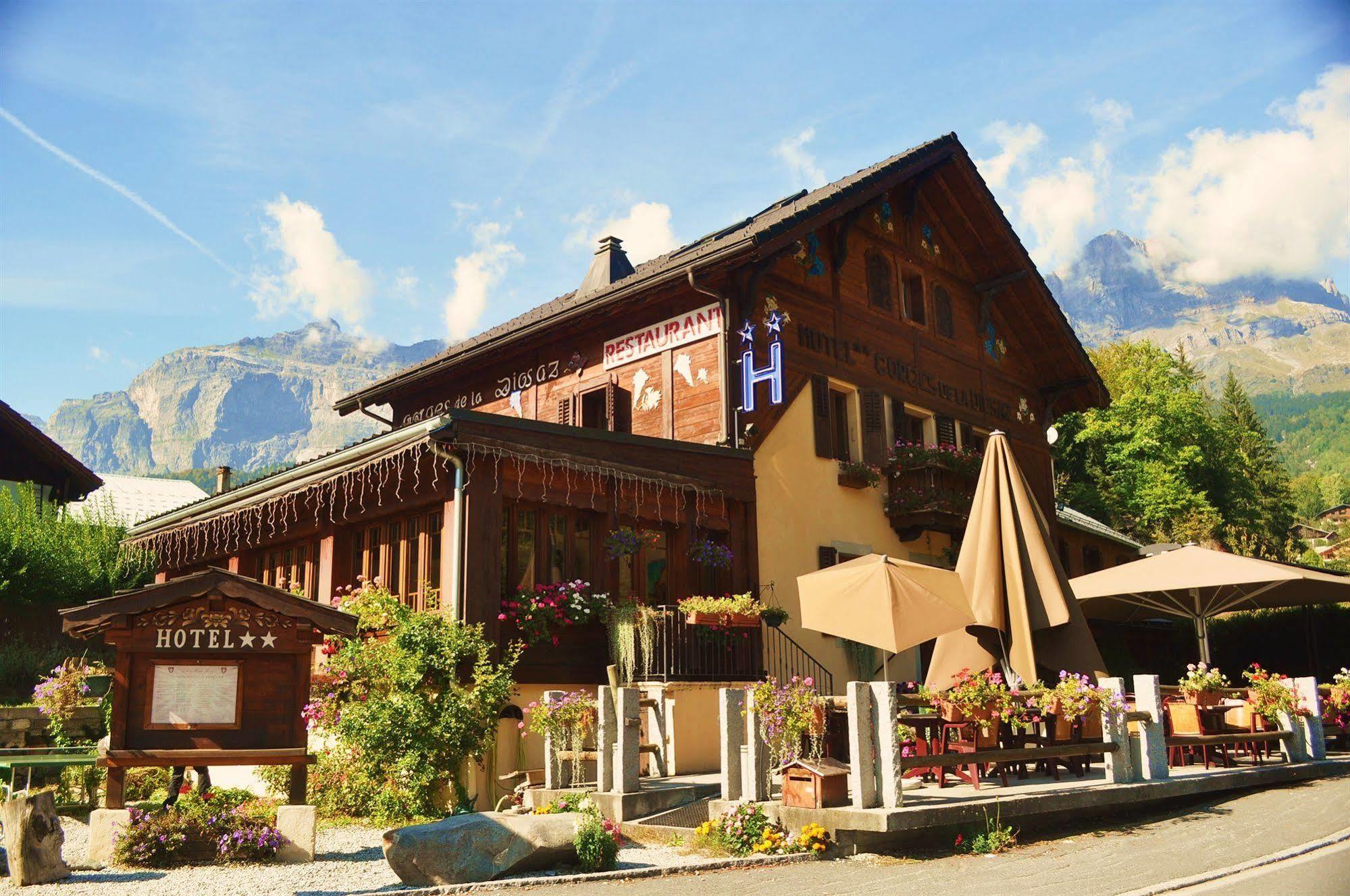 Auberge Des Gorges Servoz Eksteriør billede