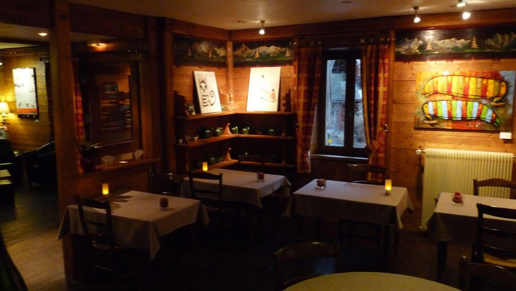 Auberge Des Gorges Servoz Eksteriør billede